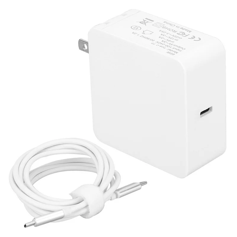 65 Вт 45 Тип USB C PD стены Зарядное устройство главного адаптера под названием 30 W для