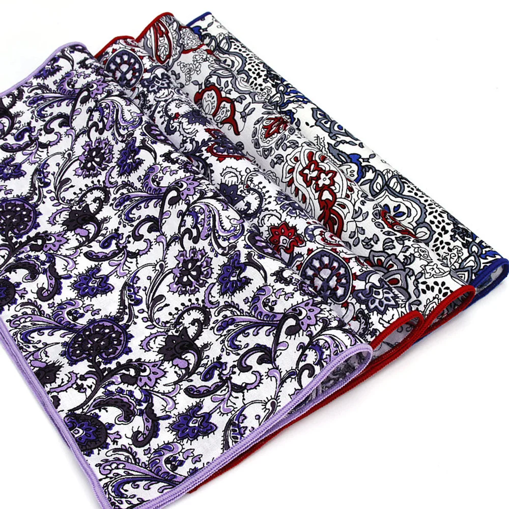 Высокое качество печати носовой платок женские хлопчатобумажные платки шарфы