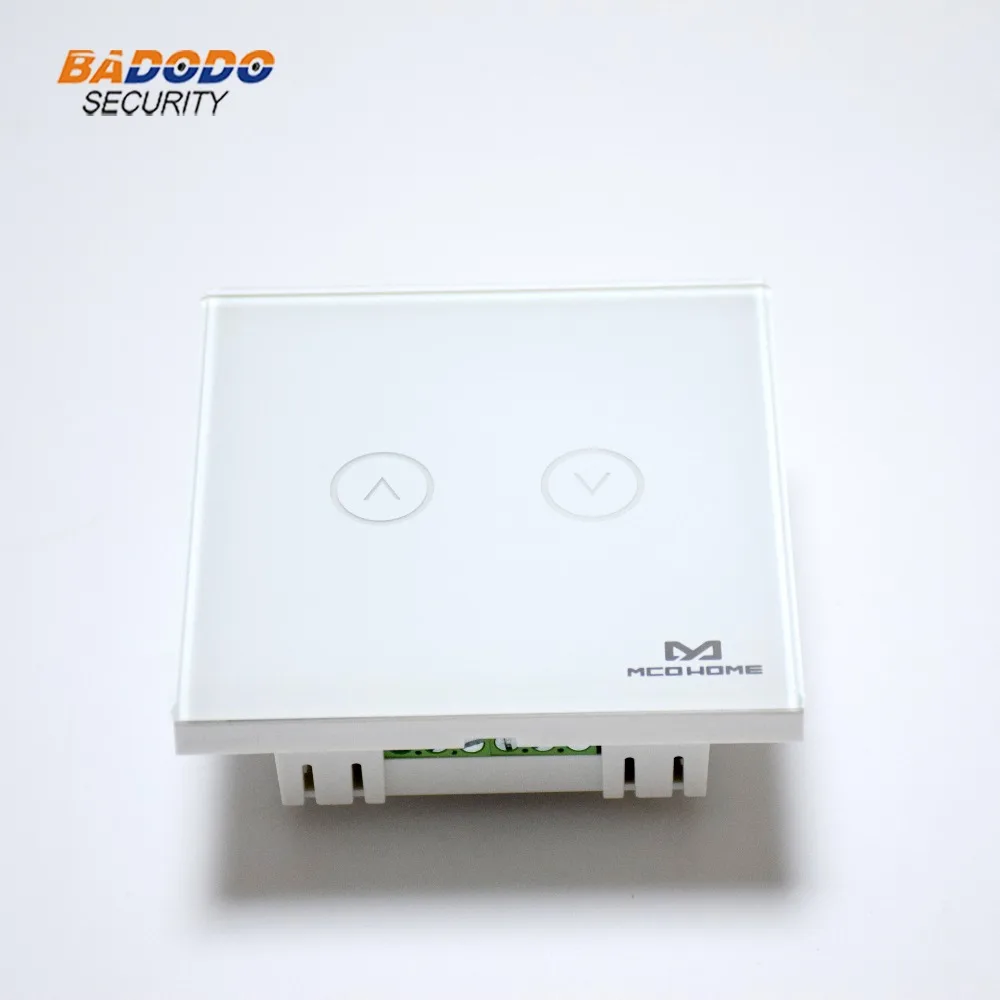 Z WAVE плюс MCO дома Стекло сенсорный затвор C321 для управления жалюзи рольставни