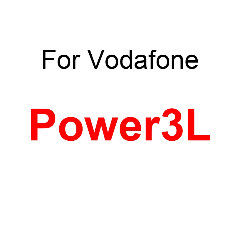 Закаленное Стекло для Vodafone Smart V8 N8 E8 N9 lite C9 Power3L ultra7 6 TURBO7 во-первых защитный экран, прозрачный Стекло защитная пленка - Цвет: Power3L