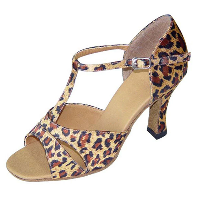 Хит продаж профессиональные женские сандалии Zapatos de baile для сальсы золотого