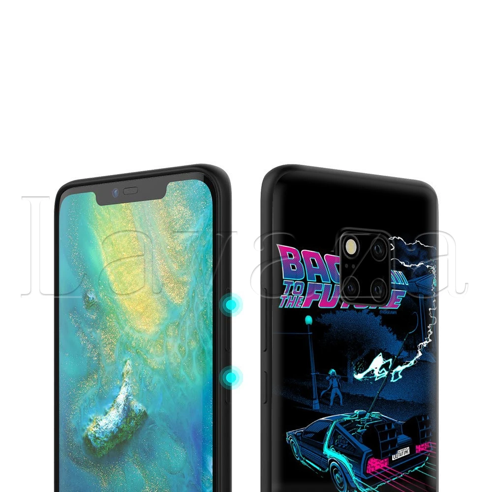 Lavaza Back to the Future DeLorean Time Machine Case for Honor Mate 10 20S 6A 7A 7C 7X 8A 8C 8X 9 P9 Lite Pro Y6 Y7 Y9 Prime | Мобильные
