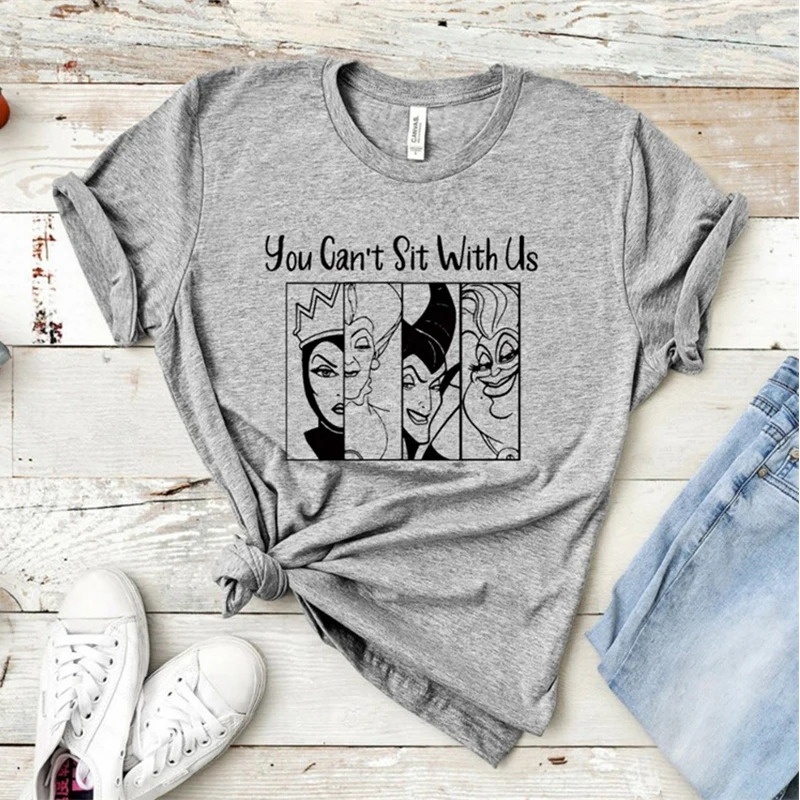 Прямая доставка вы не можете сидеть с нами футболка для женщин забавная злодей