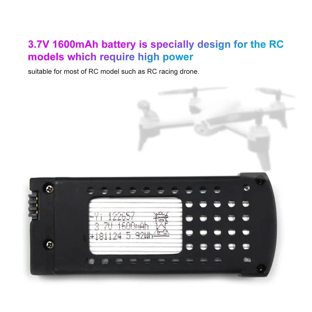 SG106 3,7 V 1600mAh RC Дрон Lipo батарея RC Дрон запасные части Аксессуары для SG106 RC Дрон Квадрокоптер