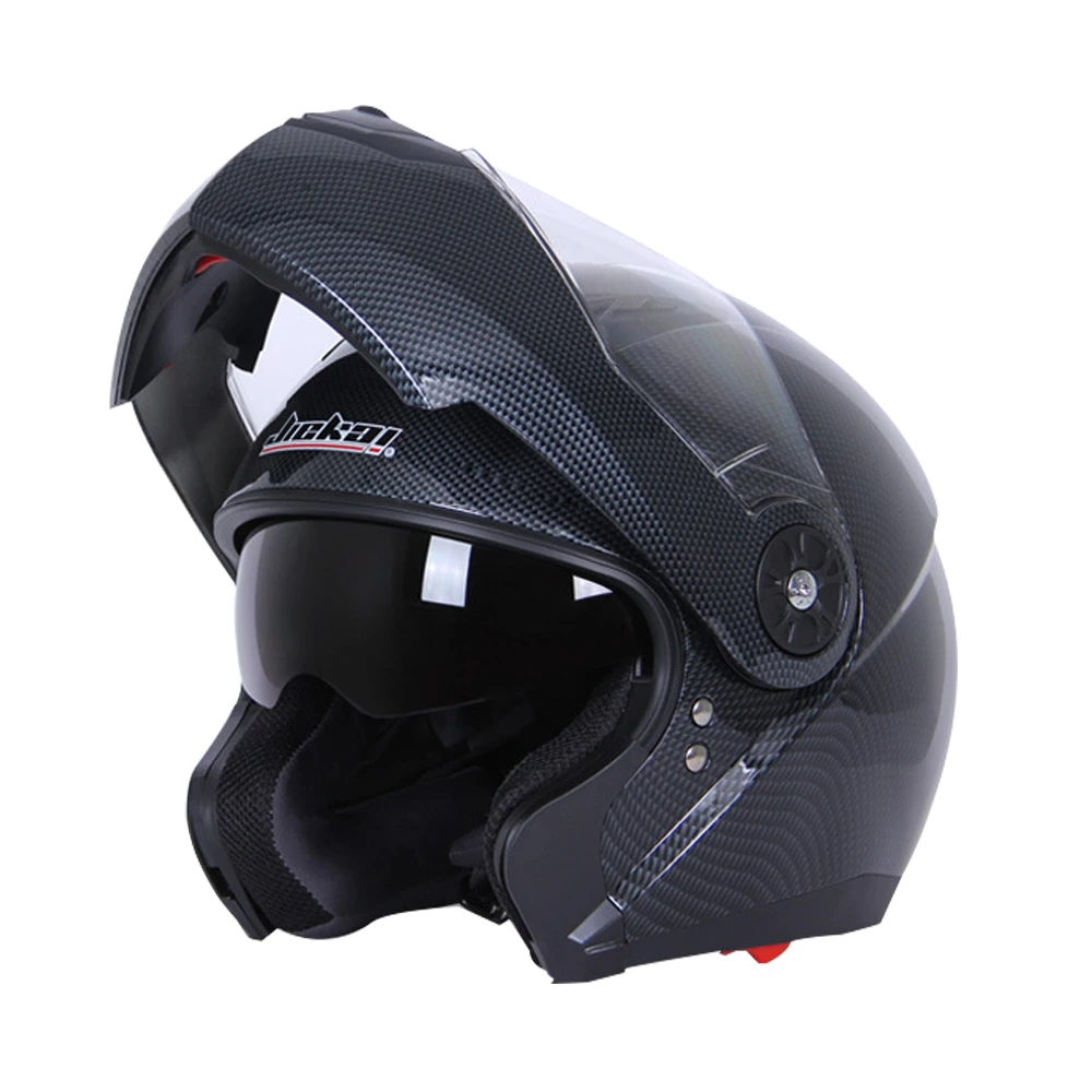 Мотоцикл JIEKAI шлем Мужской мотоциклетный на все лицо шлемы для езды Casco