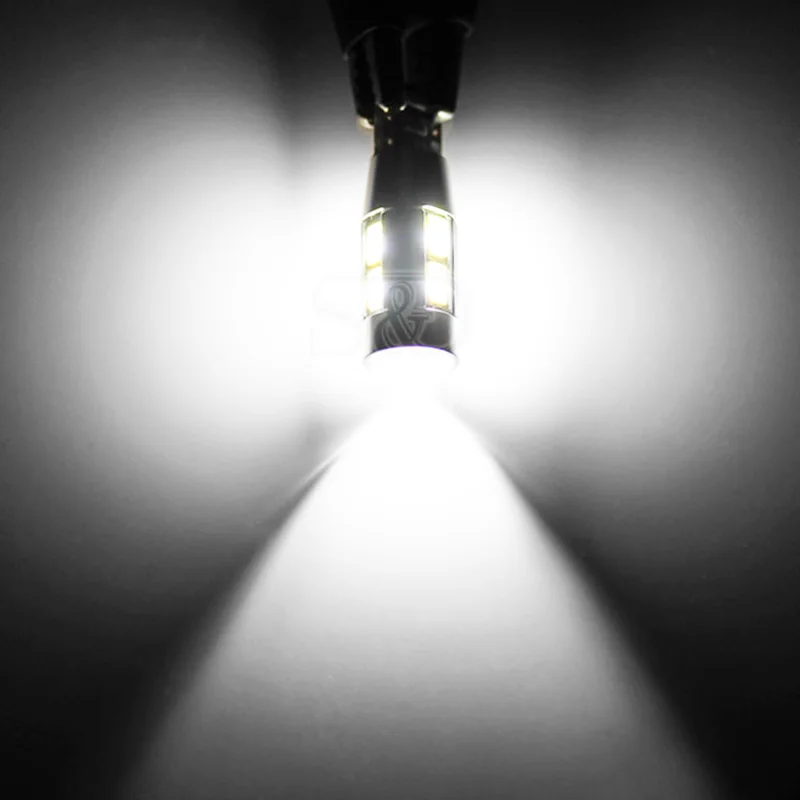 2 шт. T10 W5W 5630 SMD белый CANBUS OBC без ошибок светодиодный светильник 501 тире