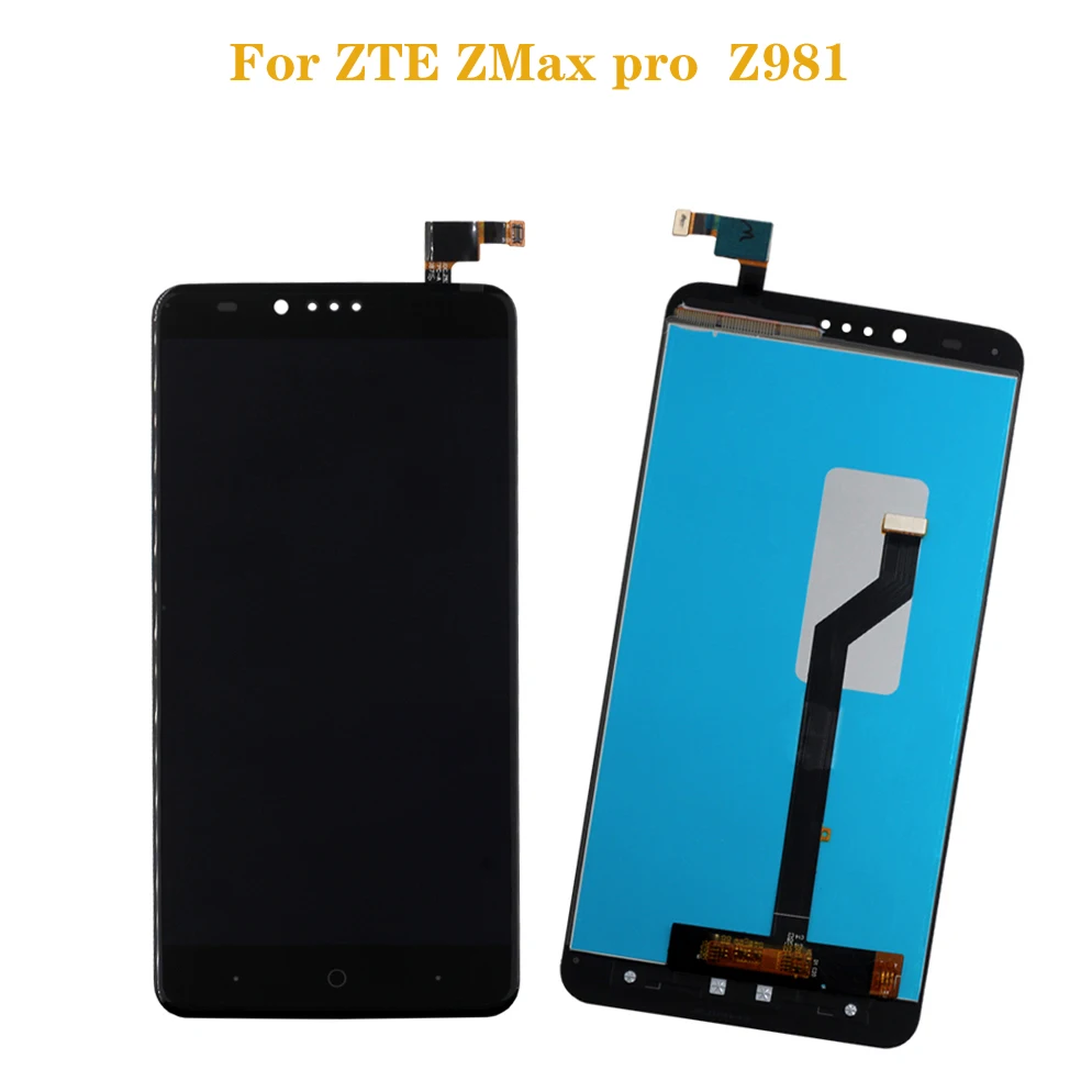 Для ZTE Z Max Pro Z981 ЖК дисплей кодирующий преобразователь сенсорного экрана в сборе