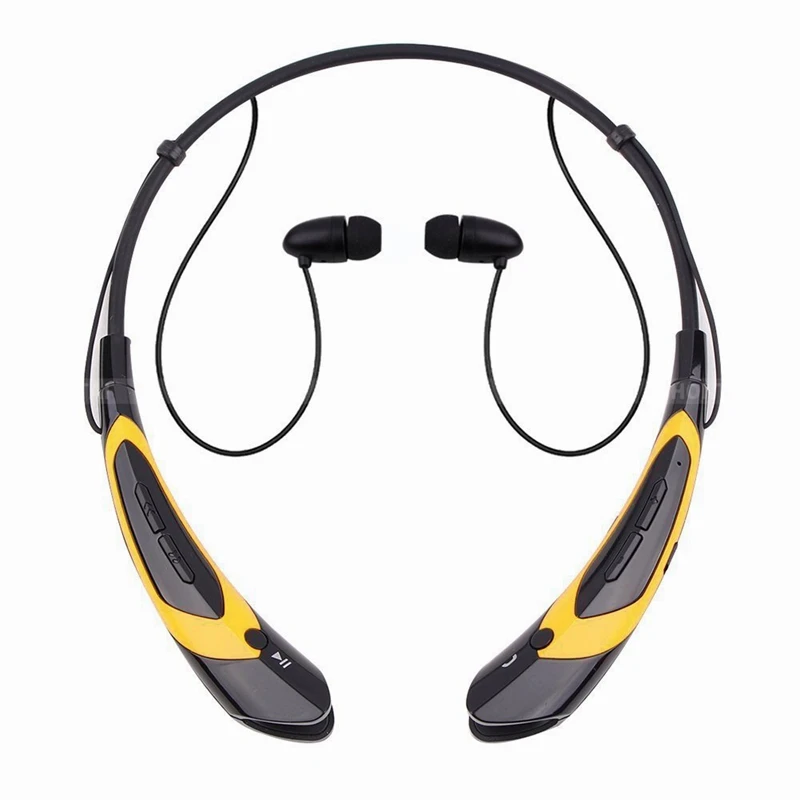 Aihontai спортивные наушники стерео гарнитура Bluetooth Беспроводной Handfree шейным для iPhone