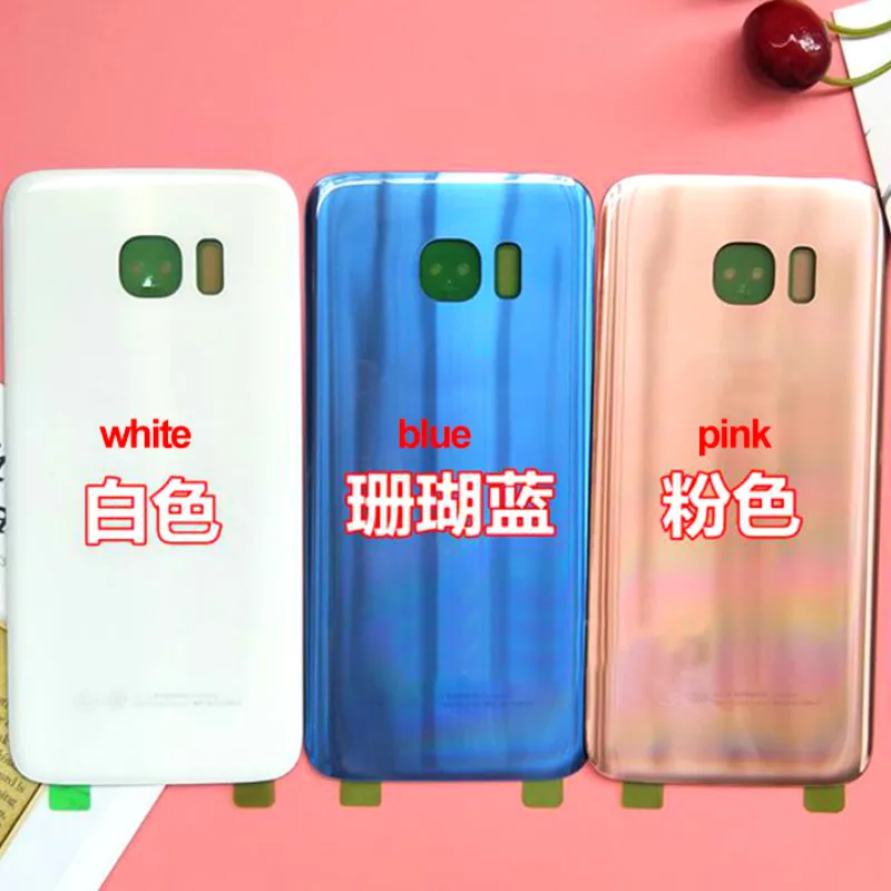 Новинка стеклянная задняя крышка аккумулятора S7 Edge для Samsung Galaxy G930F S7Edge G935F