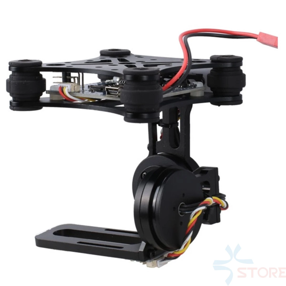 Для Gopro SJCAM XIAOMI YI Экшн-камера Eken 2-Aixs 2D бесщеточная Карданная камера для F450 F550 S500 FPV Дрон Квадрокоптер