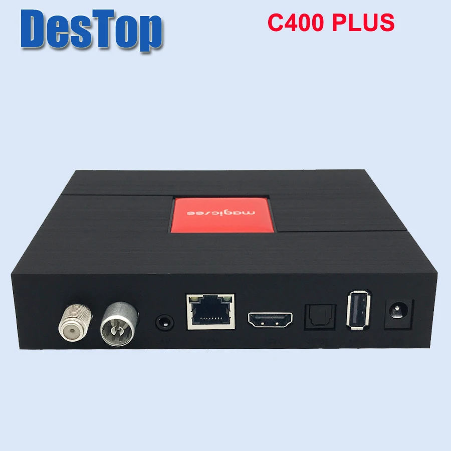 Magicsee C400 Plus Amlogic S912 Восьмиядерный ТВ приставка 3+ 32 ГБ Android 4K Смарт ТВ приставка DVB-S2 DVB-T2 кабель двойной WiFi смарт медиаплеер