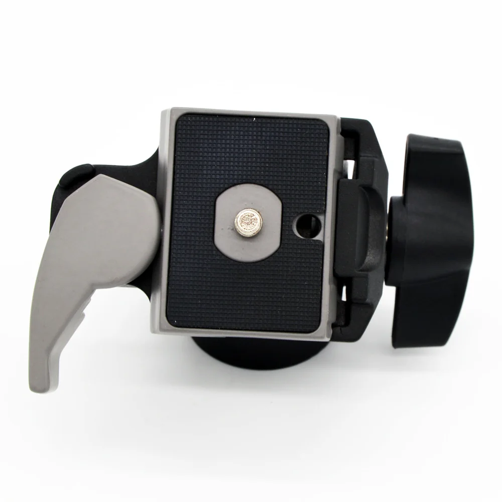 Штатив поворотный наклон головы с Quick Release зажим пластина совместимый для Manfrotto 234RC и 200PL Моноподы qs