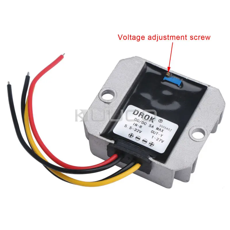 5 шт./лот DC понижающий преобразователь ~ 32V до 1 27V 5A Регулируемый регулятор