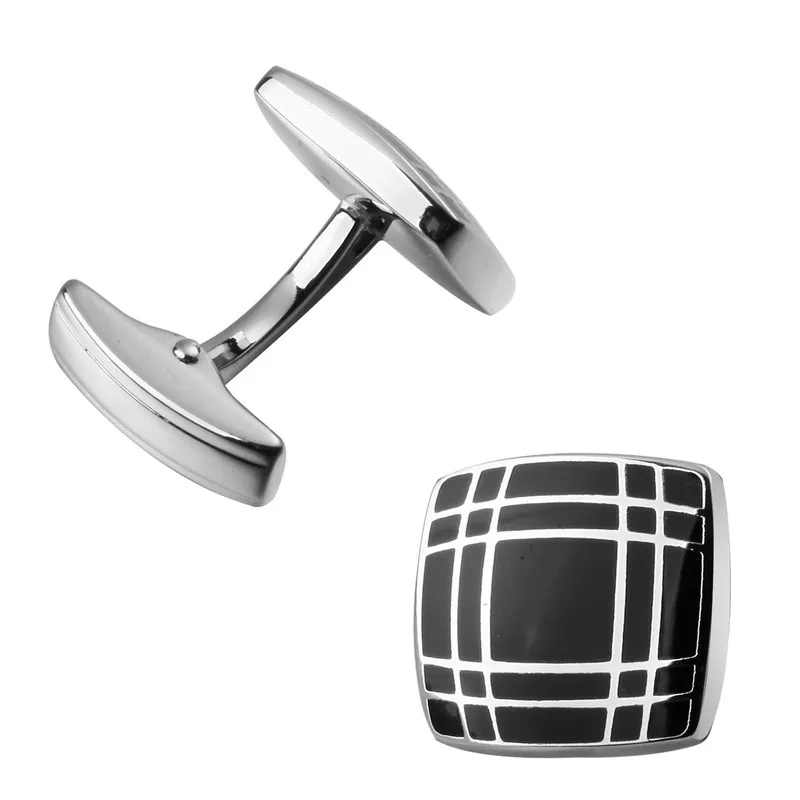 Мужские запонки из меди с длинным рукавом в черной коробке|f cufflinks|fashion cufflinkscufflinks