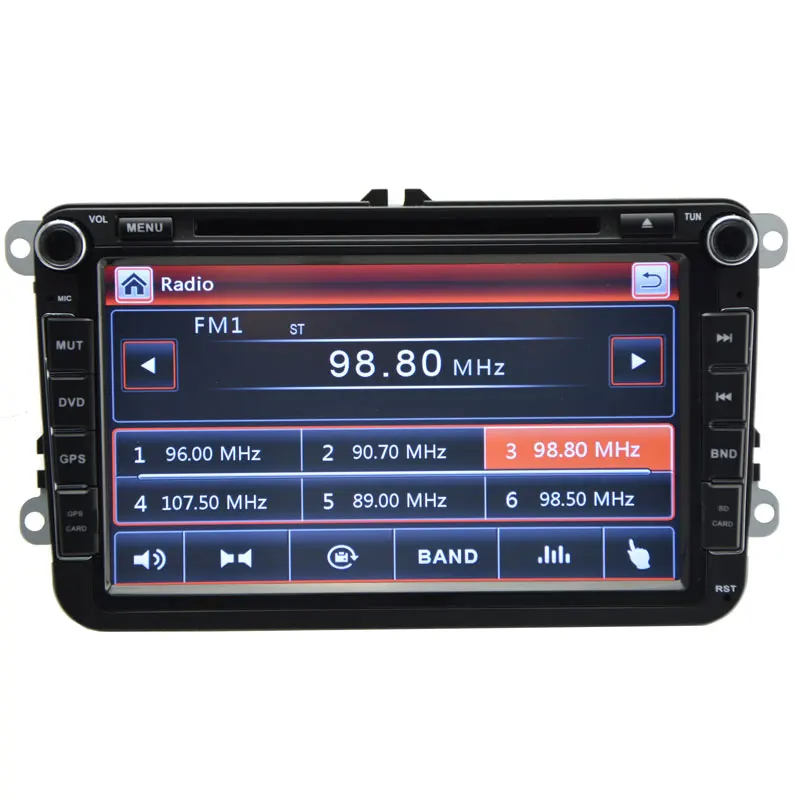 Специальный автомобильный DVD плеер 8 дюймов 2 DIN с системой GPS навигации для