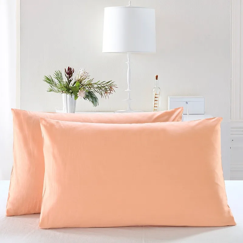 Прямая поставка комплект хлопковой наволочки из 2 предметов наволочка чесаного