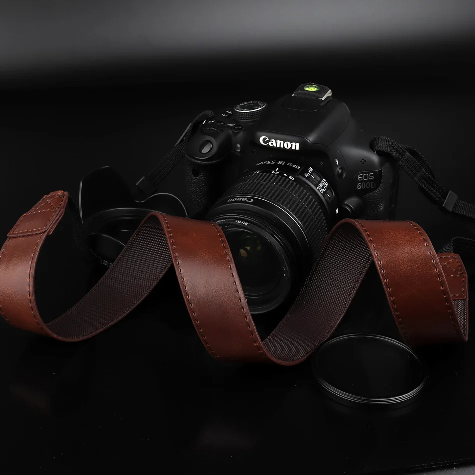 Плечевой ремень для DSLR камеры из искусственной кожи Panasonic Lumix FZ85 FZ83 FZ82 FZ80 DC GX85 GX80