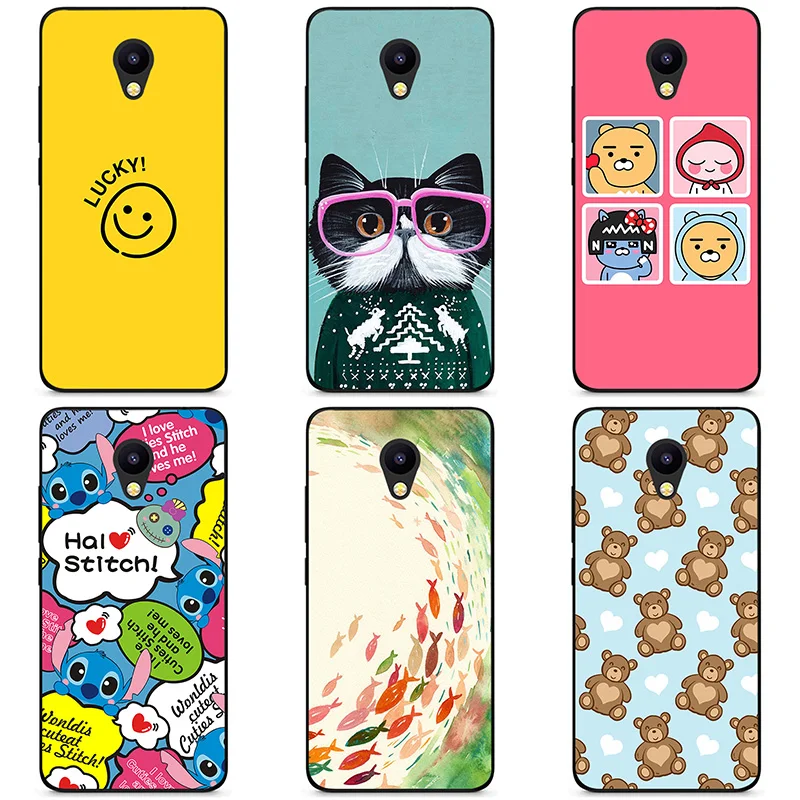 For Meizu A5 Meilan Case Hard Plastic Back Cover Cases Painting Abstract Coque Patterned Shell Skin |