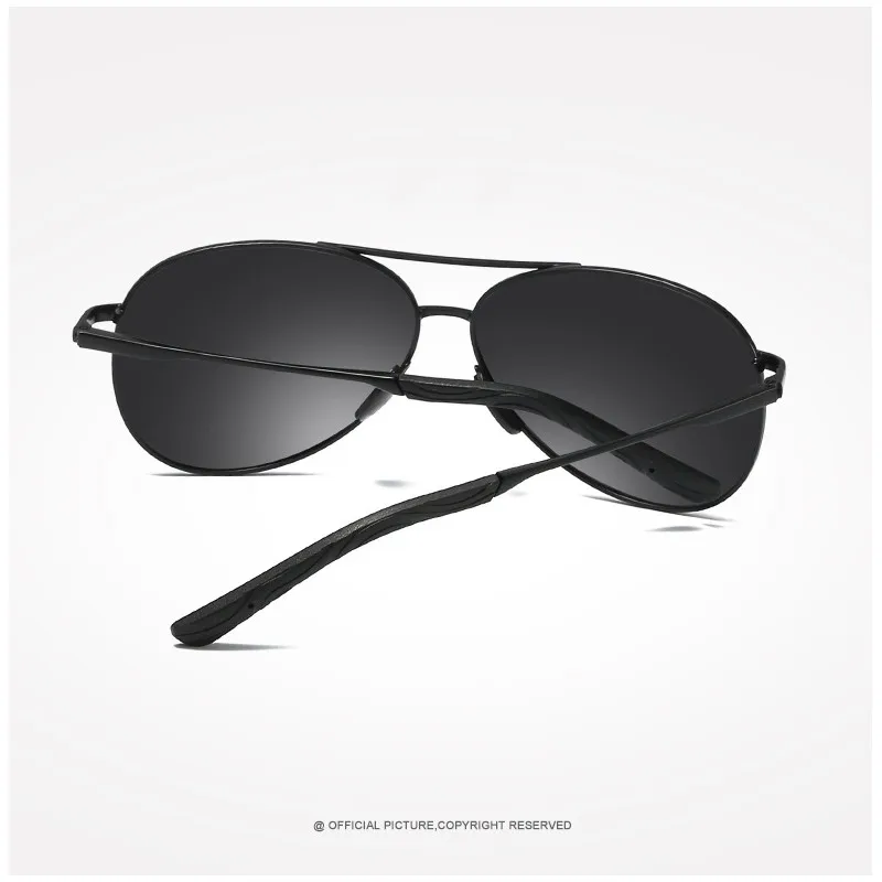 Солнцезащитные очки поляризационные для мужчин классические авиаторы вождения