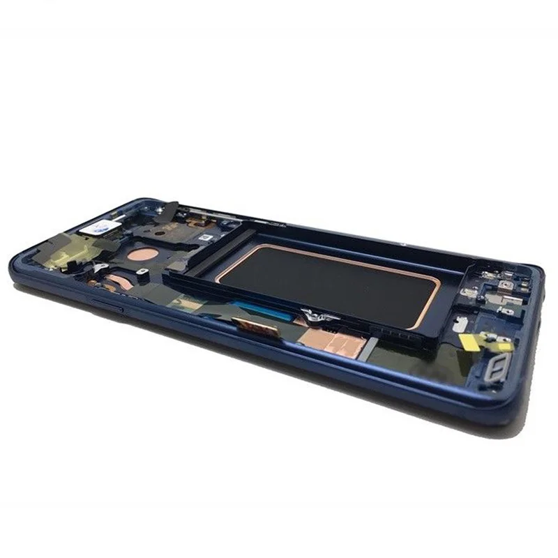 Замена AMOLED LCD для SAMSUNG Galaxy S9 дисплей + сенсорный экран дигитайзер с рамкой Plus G960 G960F