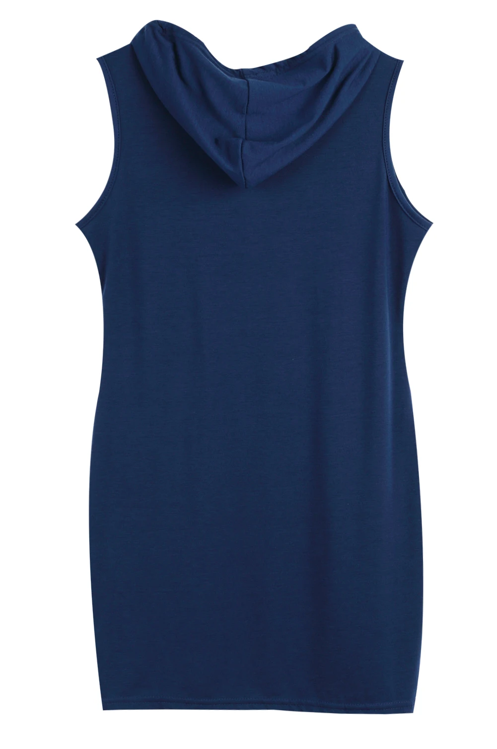 High Street Women Sexy Summer 2017 Sleeveless Hoodied Solid Bandage Bodycon Evening Party Fashion Casual Short Mini Dresses | Женская