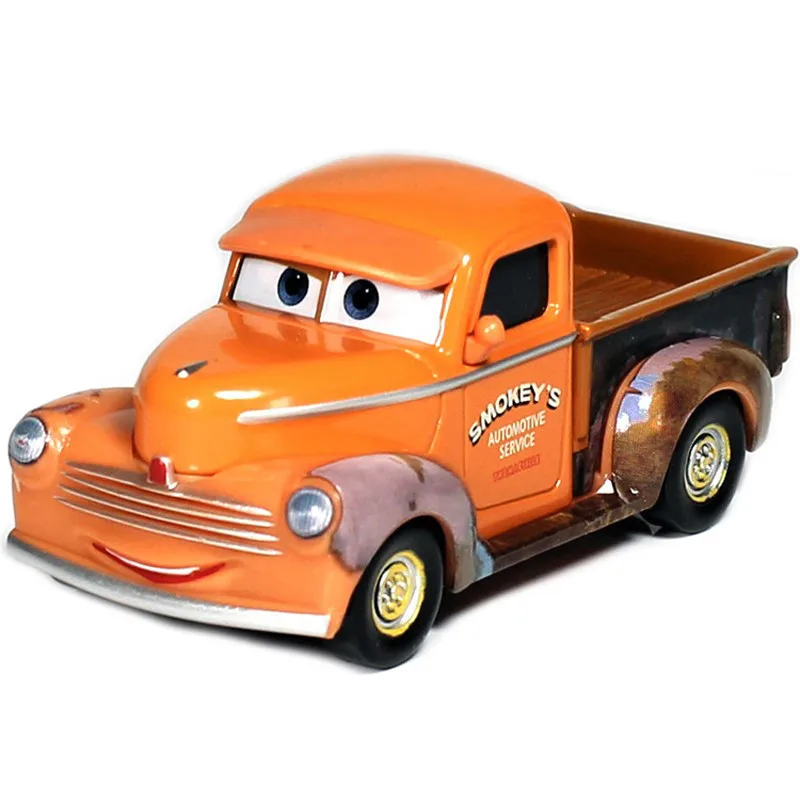 053 17 same picture Disney Pixar Cars 3 Cars 2 Lightning McQueen Мак Дядя Школьный автобус Грузовик Литье под давлением 1:55 Модель Игрушечный автомобиль Детские детские подарки - Color: 053 17 same picture