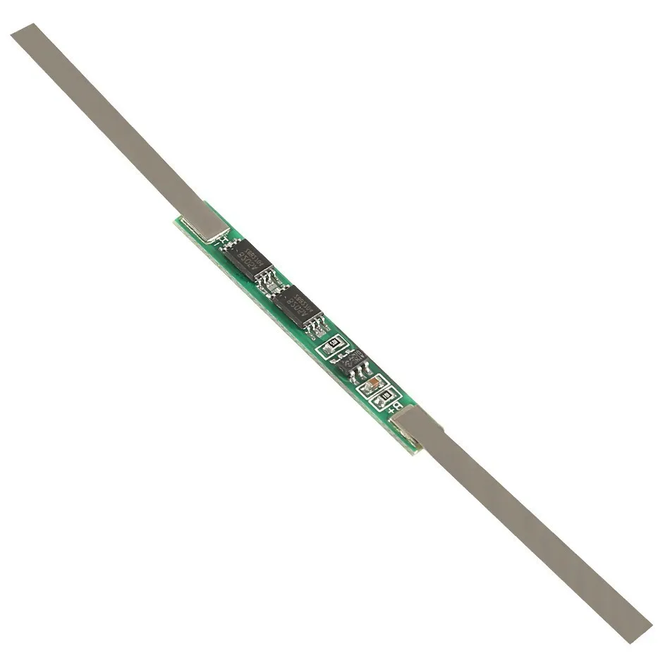 Aokin 10 шт. 1S 3 7 V 4A li Ion BMS PCM 18650 Защитная плата для батареи PCB литиевого льва литиевой с