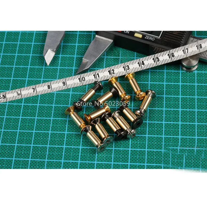 2 шт. M4 DIY ручка для ножей крепежная заклепка винт внутренняя шестиугольная