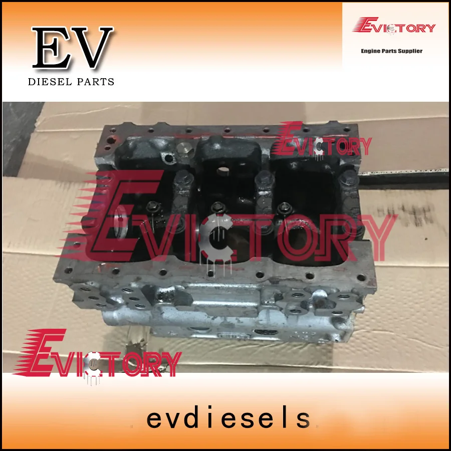 Подлинное хорошее состояние Yanmar 3D78 3TNE78 3TNE78A блок цилиндров для мини экскаватора