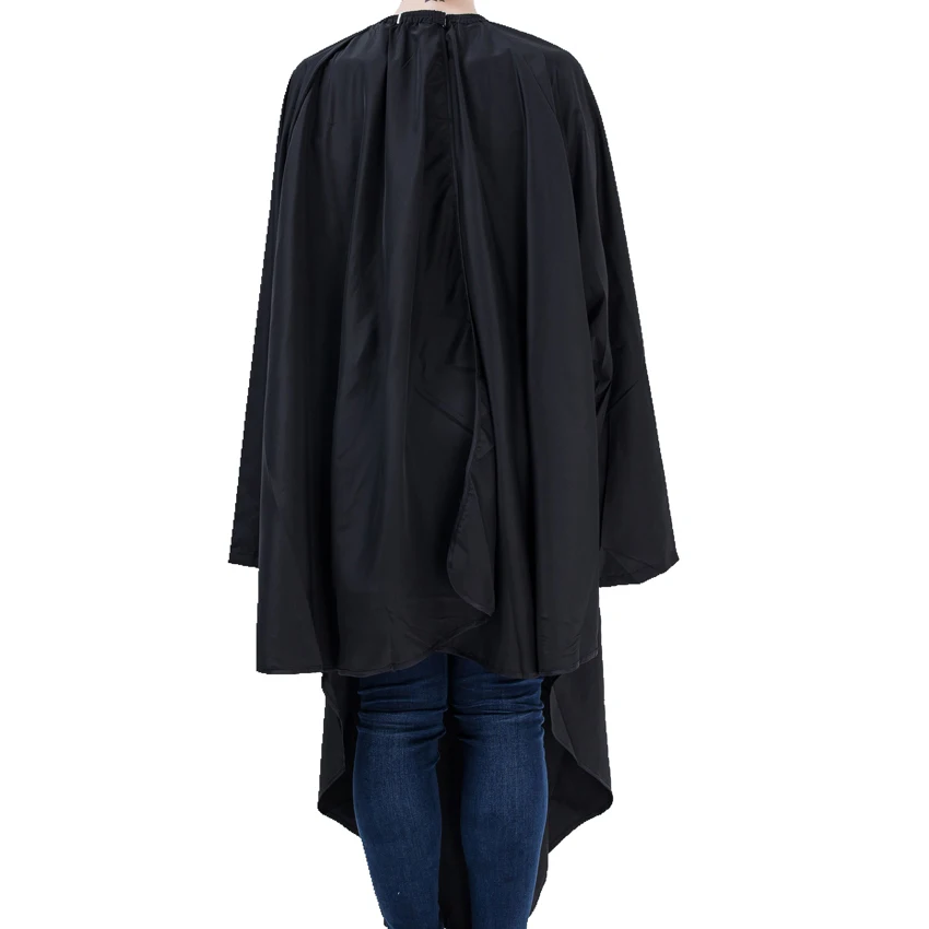 Профессиональный Черный Водонепроницаемый парикмахерский стиль мантия для