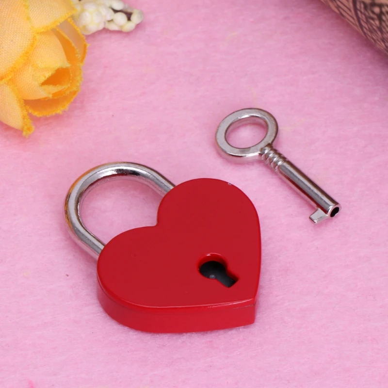 Мини архаизмы замки блокировка клавиатуры с keyHeart Форма Винтаж старые