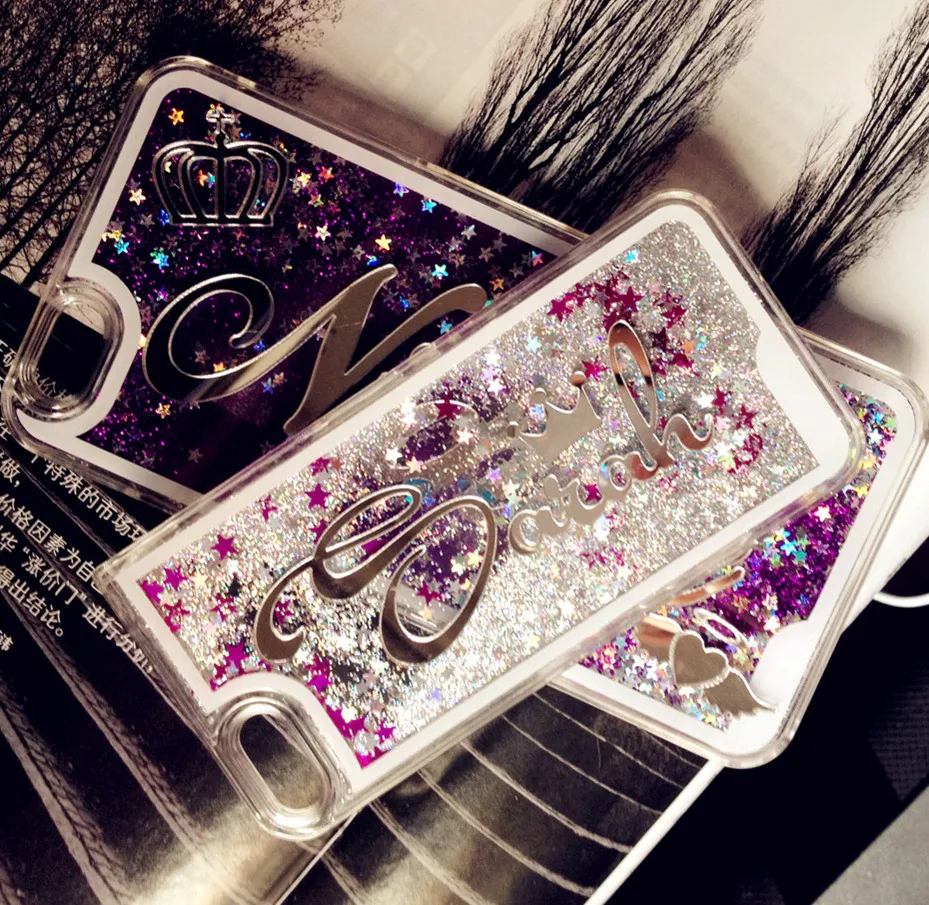 Чехол с жидким блеском для iphone 6 s 7 8 plus X Samsung Galaxy s5 s6 s7 edge s8 S9 note 4 5 8|glitter case|case for iphonecase