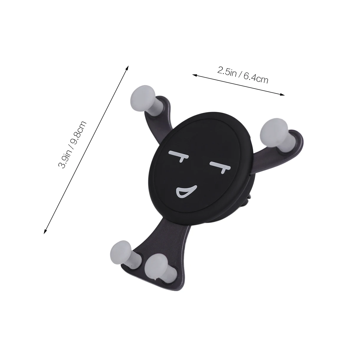 1 шт. креативный портативный держатель для телефона со смайликом Универсальная