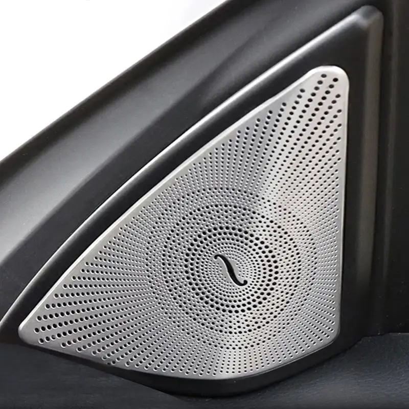 Car Styling Door Audio Speaker Decorative Strip Covers 3D Sticker Trim For Mercedes Benz E Class Coupe W207 C207 Auto Accessor | Автомобили