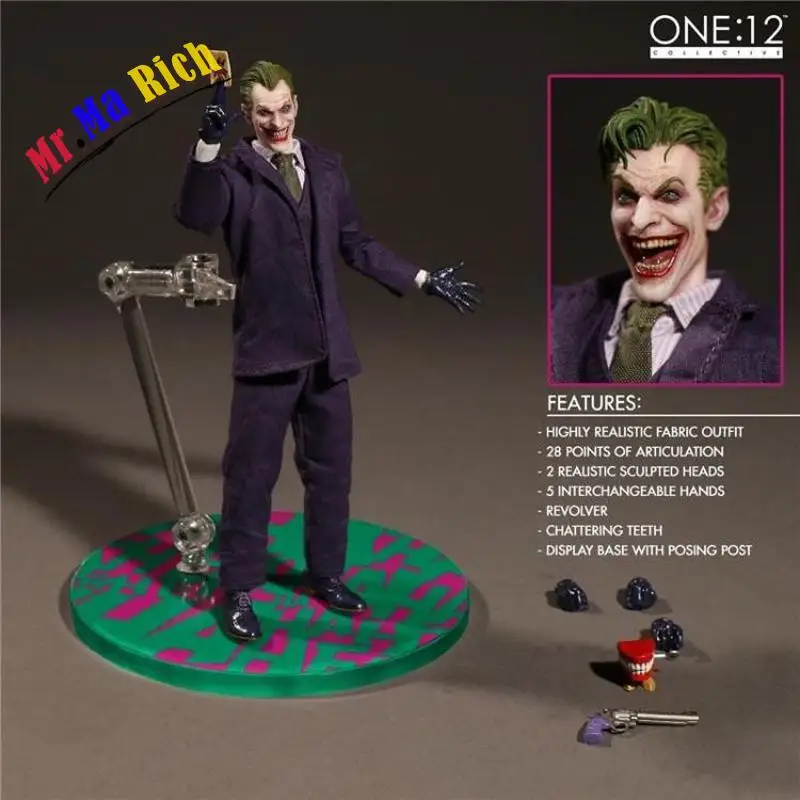 Джокер Бэтмен Мстители Reali Versione Figura Azione ПВХ фигура Giocattolo 15 см|pvc figure|batman jokerthe joker |