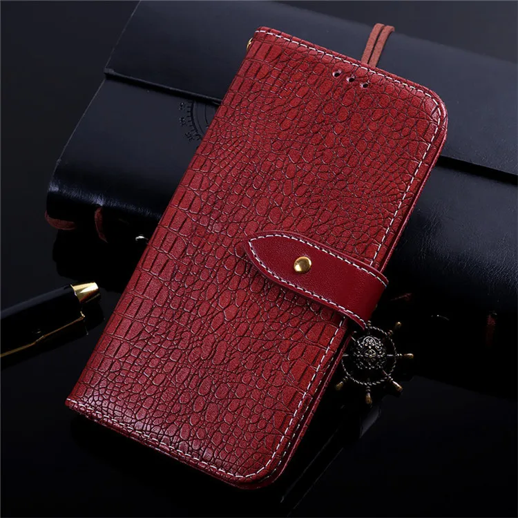 Red SRHE для Ulefone power 5 Чехол-книжка роскошный кожаный мягкий силиконовый чехол-кошелек для Ulefone power 5 power 5 с магнитным держателем - Цвет: Red