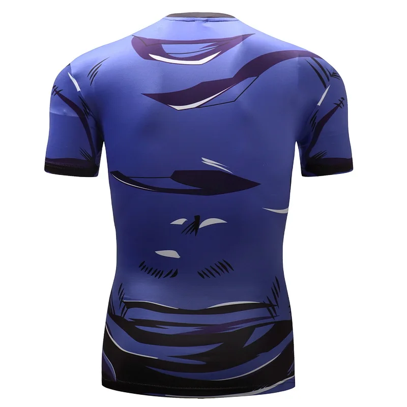 Gyms Мужская футболка 3D Бэтмен/Супермен облегающий рубашки летние эластичные топы