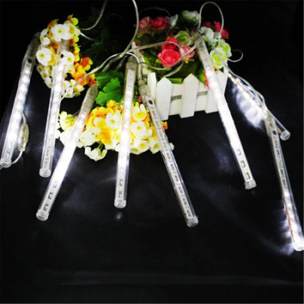 Применимая дорога Рождественская елка украшение метеоритный душ падающие