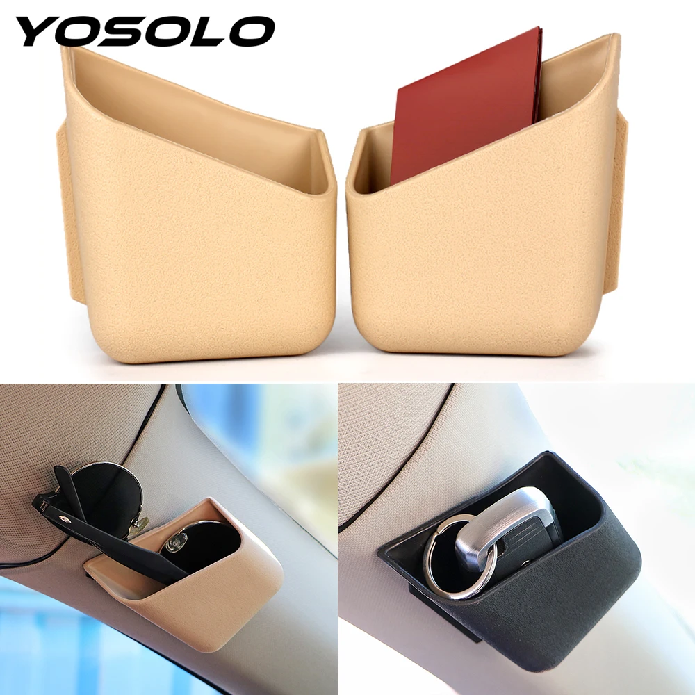 YOSOLO 2 шт. коробка для хранения автомобильных дверей автомобильный органайзер