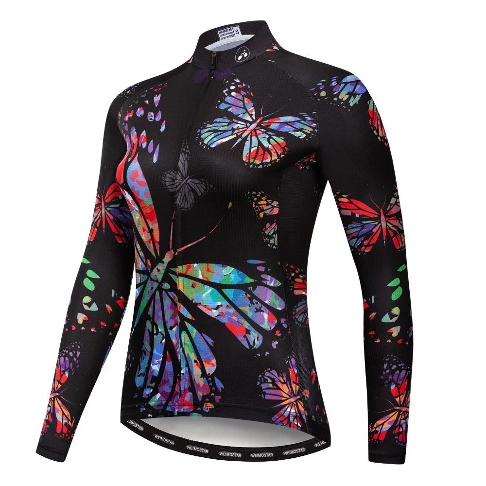 Женская велосипедная кофта с длинным рукавом весна осень 2019 MTB Top Pro Team racing Road Mountain