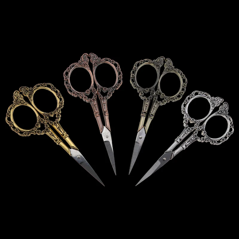 ZAKKA scissor ручная вышивка ткань вышивка крестиком Европейский ретро классический, винтажный, старинный ремесло шитье портной DIY Cut Art