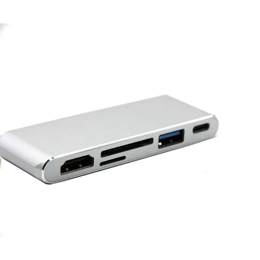 Кардридер 5 в 1 картридер USB 3 Type C к 0 концентратор SD TF устройство для чтения карт