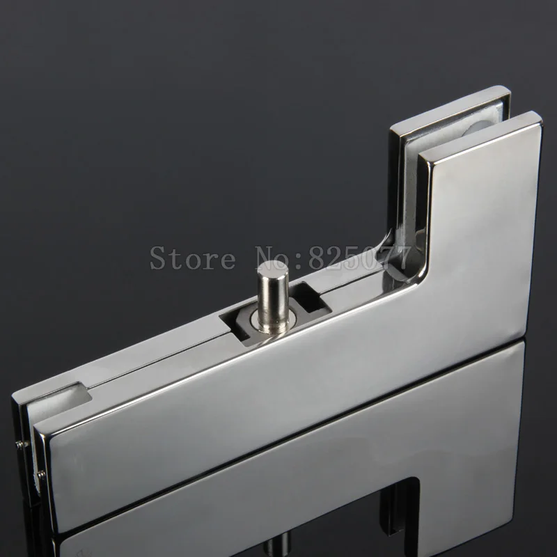 Изогнутый зажим для стеклянной двери без рамки 1 шт. | Обустройство дома