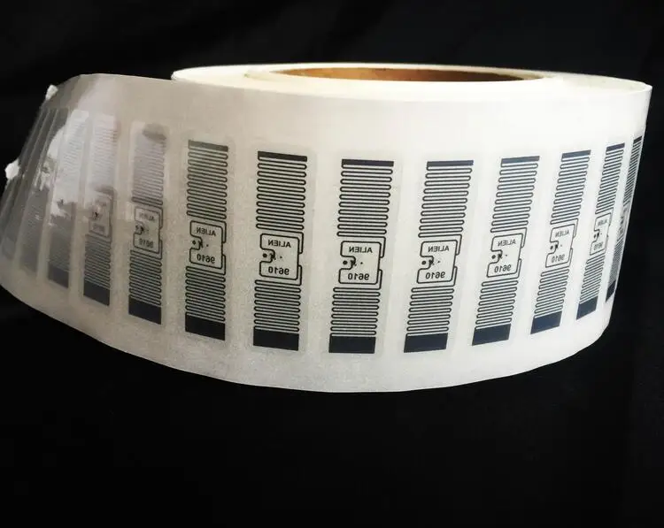 100 шт./лот Алина 9610 ультрачастотная rfid бирка для клей тег H3 инкрустация