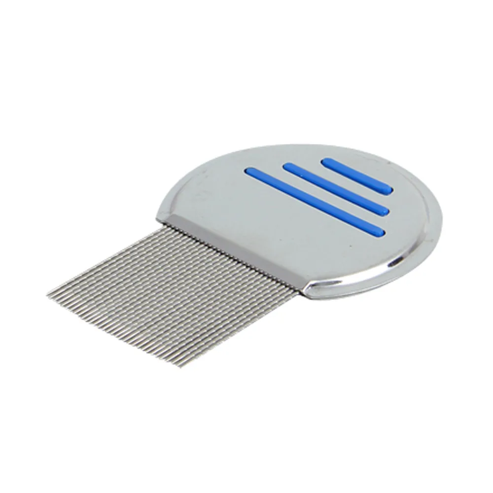 Расческа для волос расческа вшей удаления металлическая щетка из нержавеющей