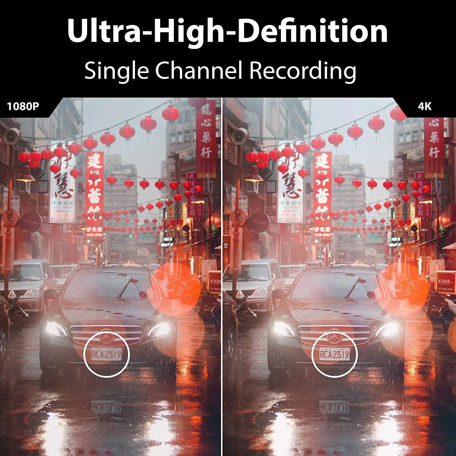 Rexing V1P Pro Dual 1080p Full HD передний и задний 170 градусов широкоугольный Wi-Fi автомобильный видеорегистратор со встроенным gps регистратором