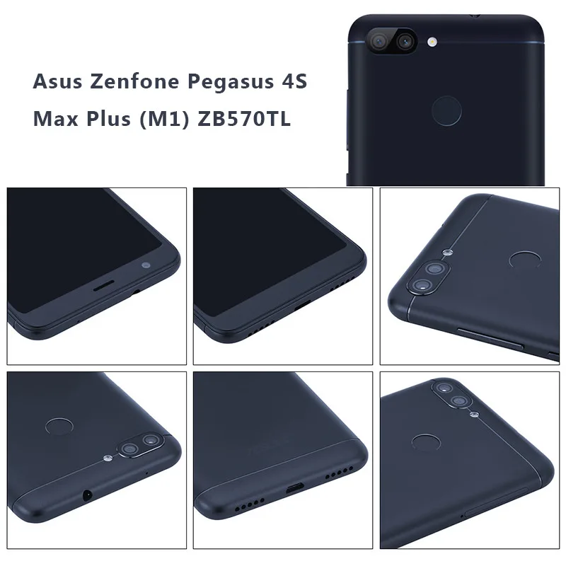 Asus Zenfone 4S Max Plus M1 Android 7 0 мобильный телефон 5 дюймов 4 Гб оперативной памяти 32G MT6750 Octa