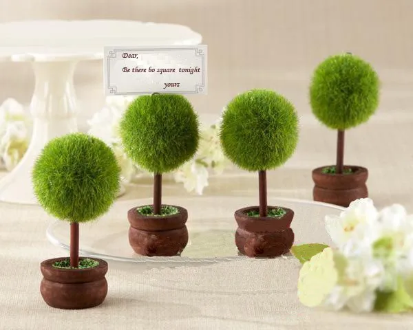 

DHL Wedding Favor Topiary Tree Photo and Place Card Holder Wedding Table Decoration 200 pcs/lot