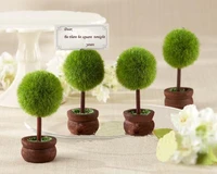 dhl wedding favor topiary tree photo and place card holder wedding table decoration 200 pcslot