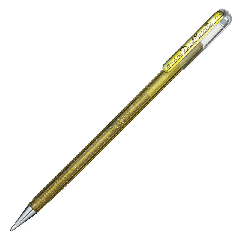 Pentel Hybrid Dual гель с металлическим эффектом Pen 1 0 мм скрапбукинг блестящие гелевые